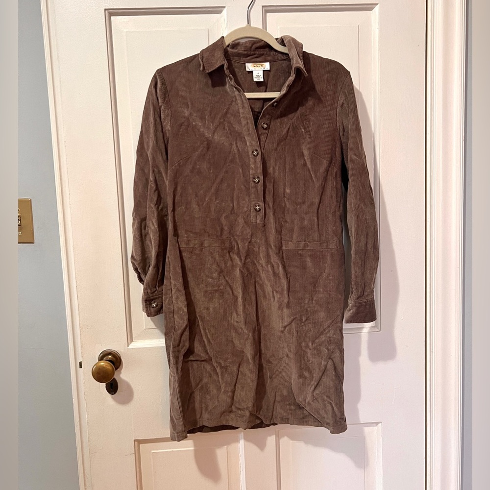 Vintage Talbots corduroy dress